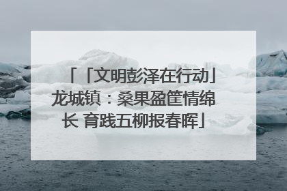 「文明彭泽在行动」龙城镇：桑果盈筐情绵长 育践五柳报春晖