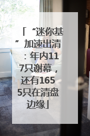 “迷你基”加速出清：年内117只谢幕，还有1655只在清盘边缘