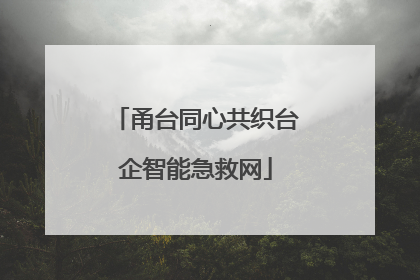 甬台同心共织台企智能急救网