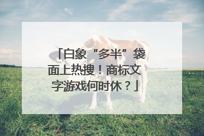 白象“多半”袋面上热搜！商标文字游戏何时休？