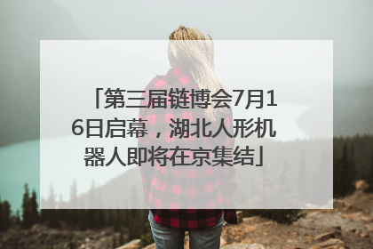 第三届链博会7月16日启幕，湖北人形机器人即将在京集结