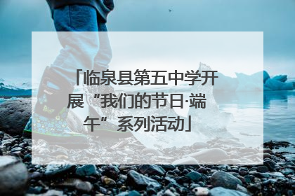 临泉县第五中学开展“我们的节日·端午”系列活动