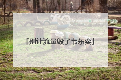 别让流量毁了韦东奕