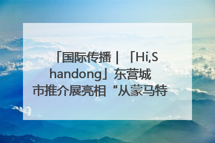 国际传播｜「Hi,Shandong」东营城市推介展亮相“从蒙马特到加里波第”文化节