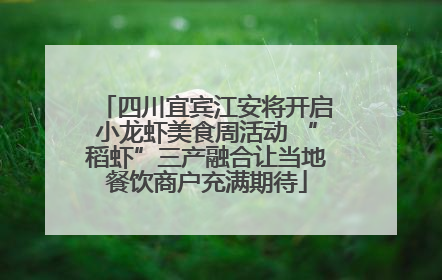 四川宜宾江安将开启小龙虾美食周活动 “稻虾”三产融合让当地餐饮商户充满期待