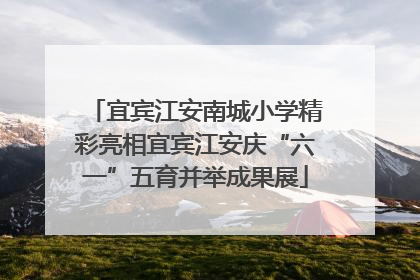 宜宾江安南城小学精彩亮相宜宾江安庆“六一”五育并举成果展