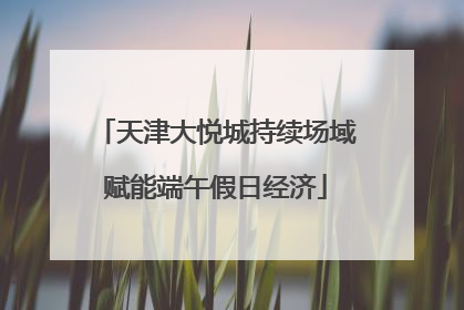 天津大悦城持续场域赋能端午假日经济