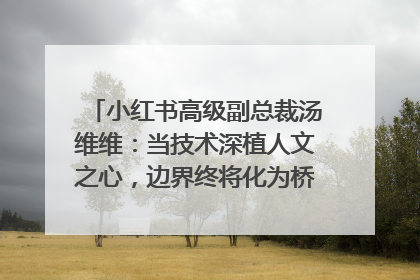 小红书高级副总裁汤维维：当技术深植人文之心，边界终将化为桥梁｜聚焦2025文化强国建设高峰论坛