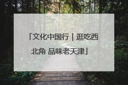 文化中国行｜逛吃西北角 品味老天津