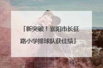 新突破！襄阳市长征路小学排球队获佳绩