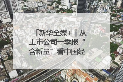 新华全媒+｜从上市公司一季报“含新量”看中国经济发展向“新”