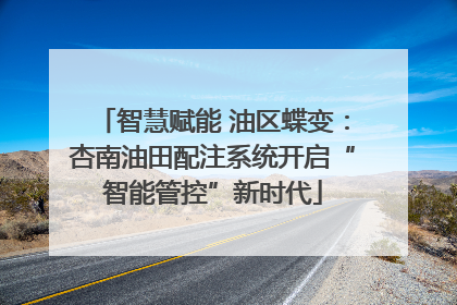 智慧赋能 油区蝶变：杏南油田配注系统开启“智能管控”新时代