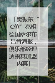 樊振东“C位”亮相德国萨尔布吕肯海报，俱乐部经理透露其加盟内幕
