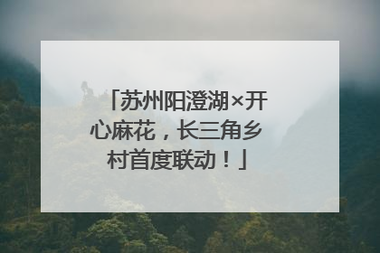 苏州阳澄湖×开心麻花，长三角乡村首度联动！