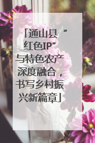 通山县“红色IP”与特色农产深度融合，书写乡村振兴新篇章