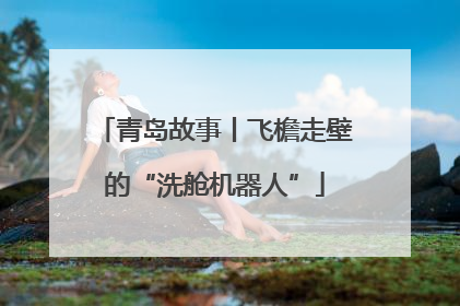 青岛故事丨飞檐走壁的“洗舱机器人”