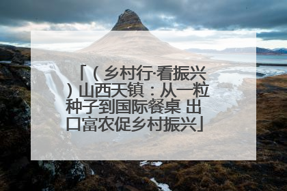 （乡村行·看振兴）山西天镇：从一粒种子到国际餐桌 出口富农促乡村振兴