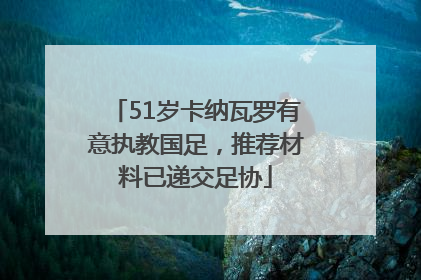 51岁卡纳瓦罗有意执教国足，推荐材料已递交足协